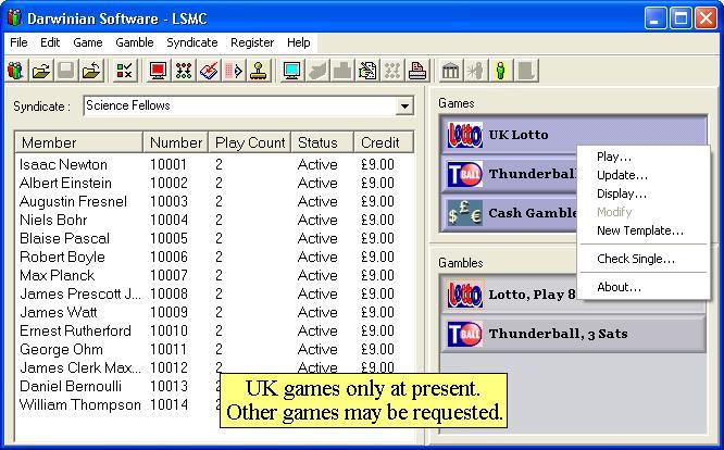 LSMC Screenshot